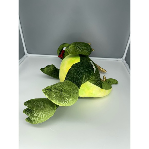 Build a Bear Fire Breathing Dragon Retired - Gold Wings - Picture 12 of 15